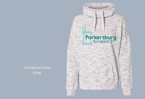 Parkersburg Pharmacy Cowl Sweatshirts