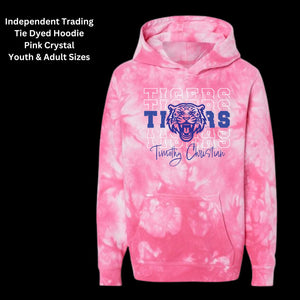 Timothy Christian Pink Tie Dye Hoodie