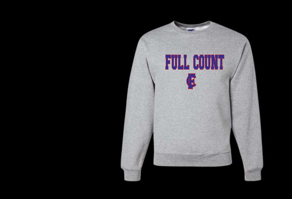 Full Count Gray Crew Sweatshirt