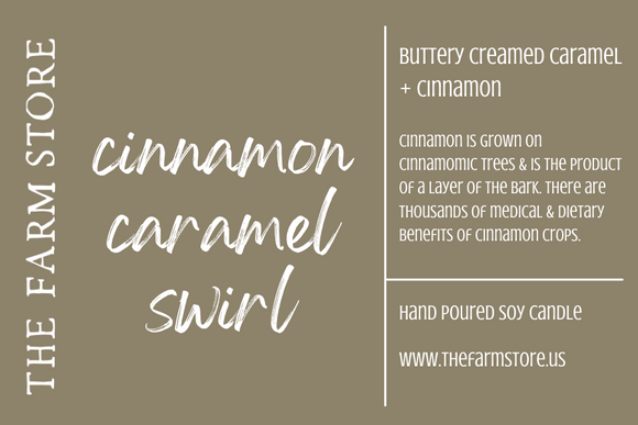Cinnamon Caramel Swirl Candle