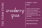 Cranberry Spice Wax Melt