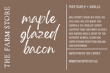 Maple Glazed Bacon Candle